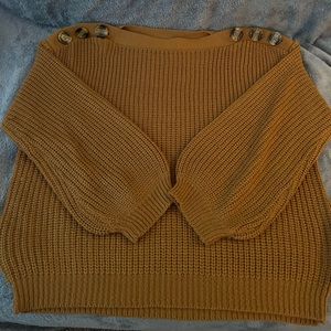 Button Sweater — worn only once